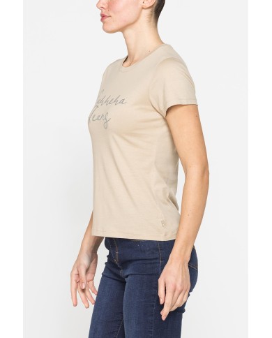 T-SHIRT CON STAMPA FROMTALE IN JERSEY DI COTONE