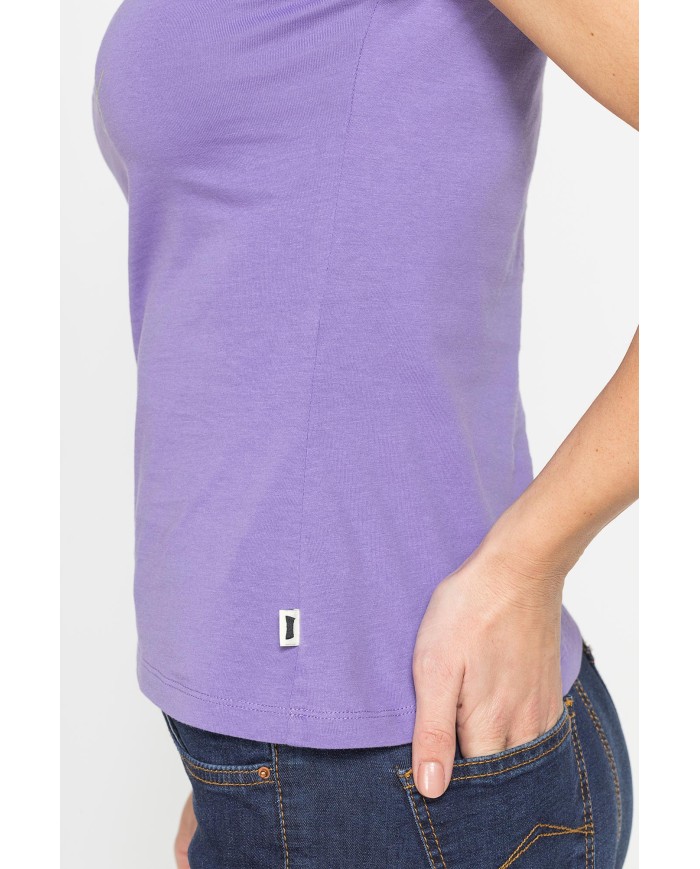 T-SHIRT CON STAMPA FROMTALE IN JERSEY DI COTONE