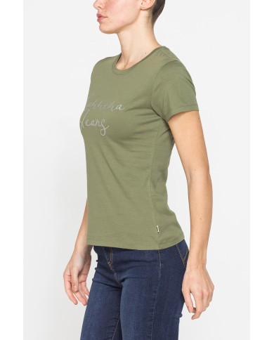 T-SHIRT CON STAMPA FROMTALE IN JERSEY DI COTONE