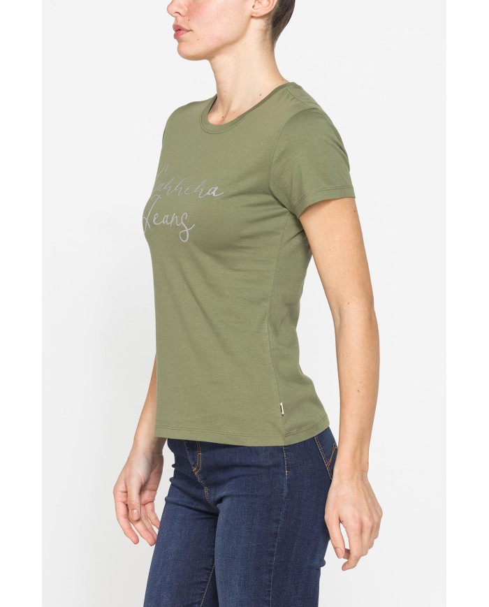 T-SHIRT CON STAMPA FROMTALE IN JERSEY DI COTONE