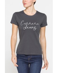 T-SHIRT CON STAMPA FROMTALE IN JERSEY DI COTONE