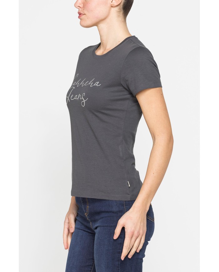 T-SHIRT CON STAMPA FROMTALE IN JERSEY DI COTONE