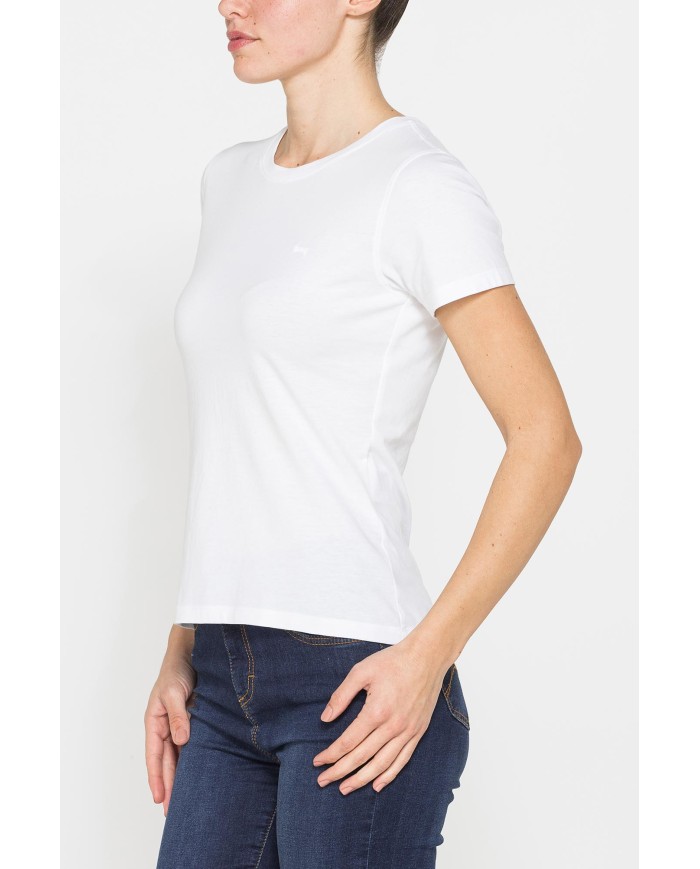 T-SHIRT BASICA IN JERSEY DI PURO COTONE