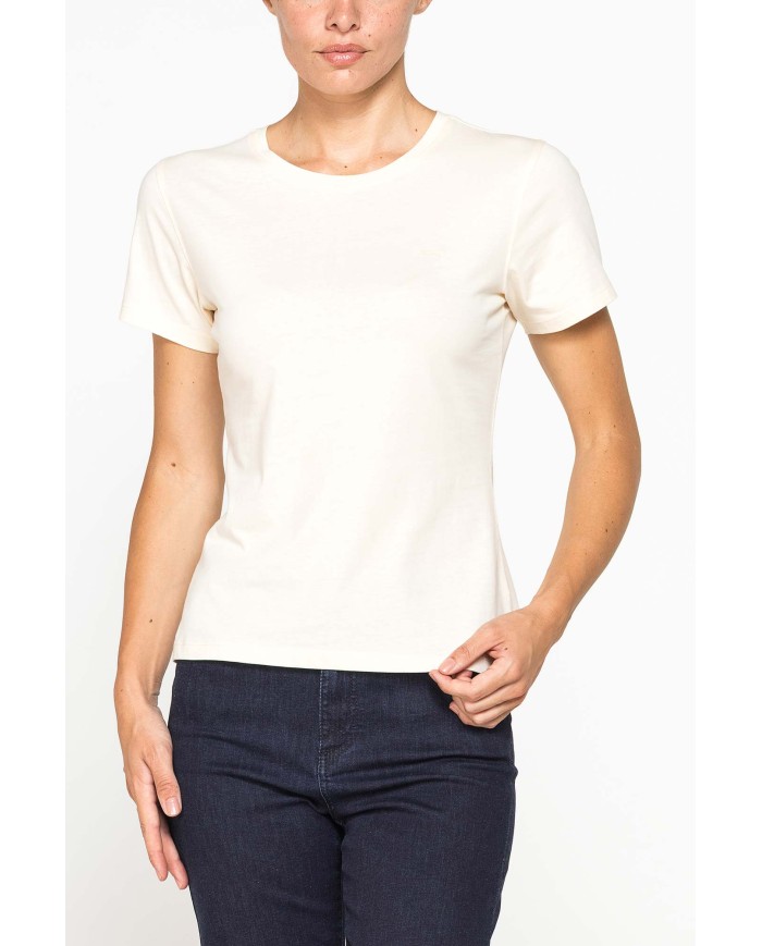 T-SHIRT BASICA IN JERSEY DI PURO COTONE