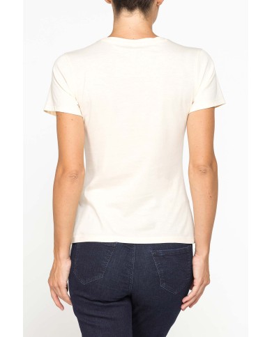 T-SHIRT BASICA IN JERSEY DI PURO COTONE