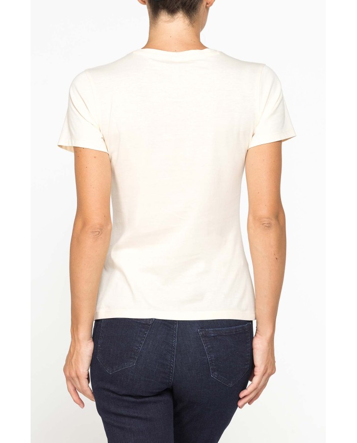 T-SHIRT BASICA IN JERSEY DI PURO COTONE