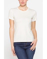 T-SHIRT BASICA IN JERSEY DI PURO COTONE