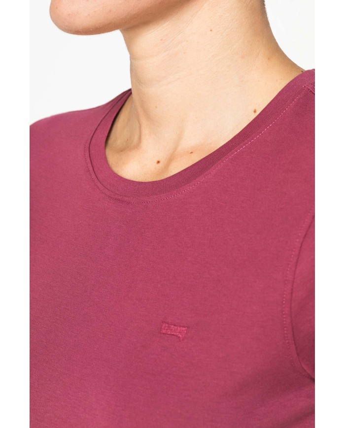 T-SHIRT BASICA IN JERSEY DI PURO COTONE