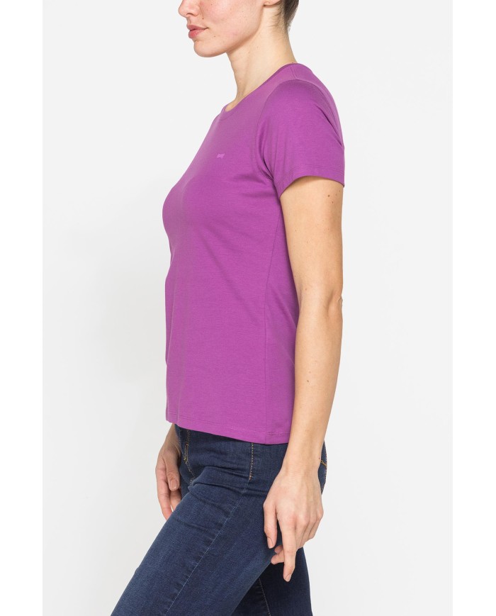 T-SHIRT BASICA IN JERSEY DI PURO COTONE