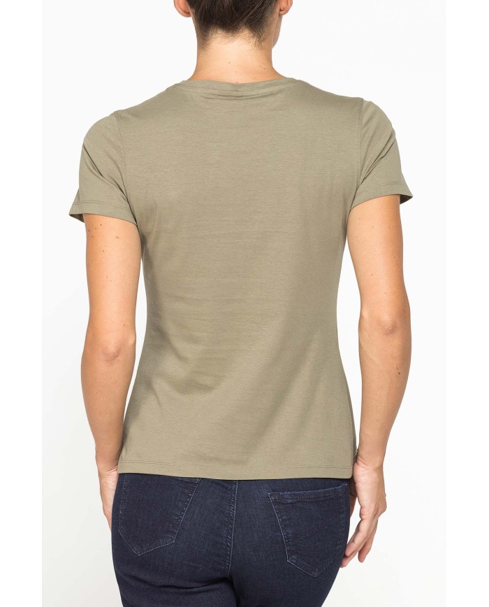 T-SHIRT BASICA IN JERSEY DI PURO COTONE