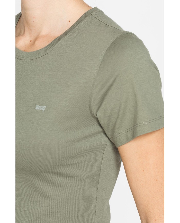 T-SHIRT BASICA IN JERSEY DI PURO COTONE