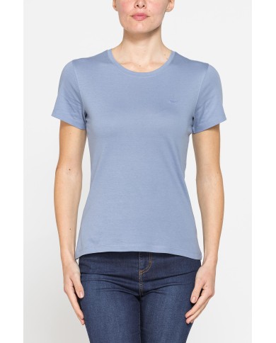 T-SHIRT BASICA IN JERSEY DI PURO COTONE