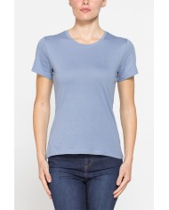 T-SHIRT BASICA IN JERSEY DI PURO COTONE