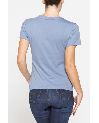 T-SHIRT BASICA IN JERSEY DI PURO COTONE