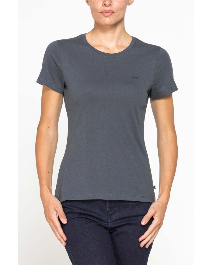 T-SHIRT BASICA IN JERSEY DI PURO COTONE