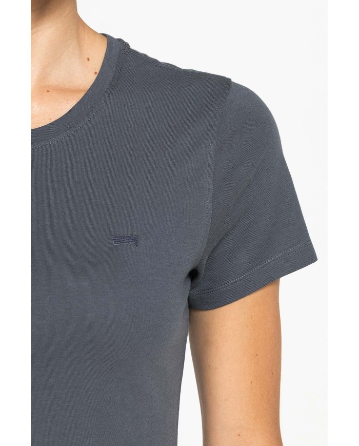 T-SHIRT BASICA IN JERSEY DI PURO COTONE