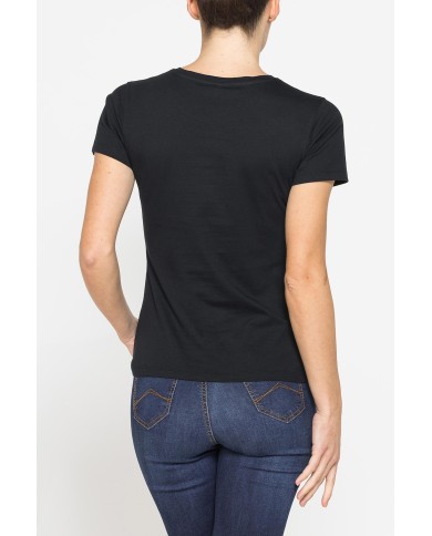 T-SHIRT BASICA IN JERSEY DI PURO COTONE