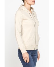 FELPA FULL ZIP CON CAPPUCCIO