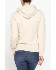 FELPA FULL ZIP CON CAPPUCCIO