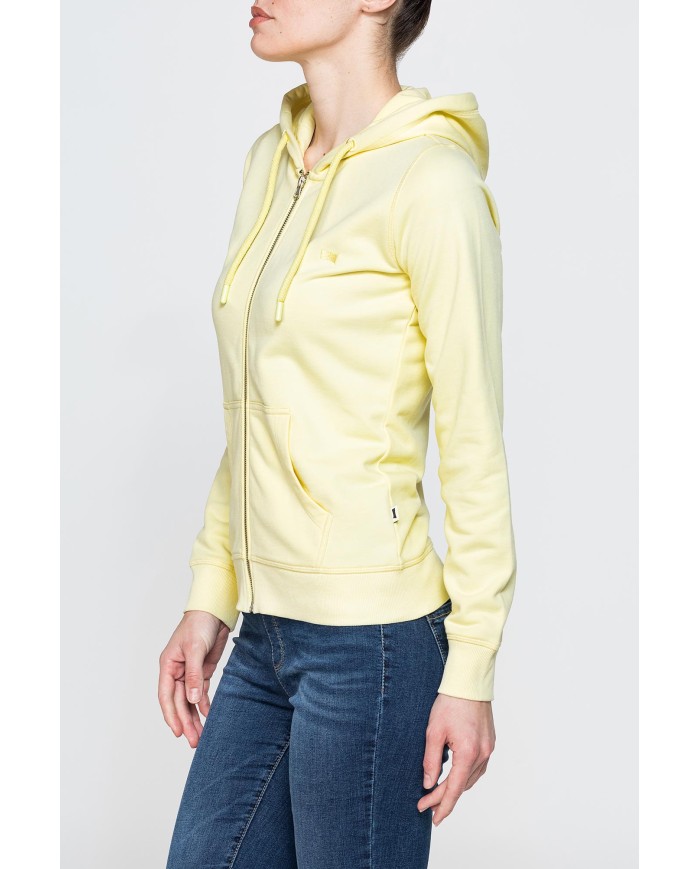 FELPA FULL ZIP CON CAPPUCCIO