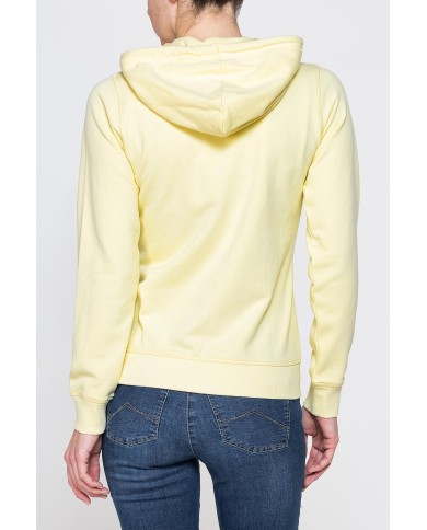 FELPA FULL ZIP CON CAPPUCCIO