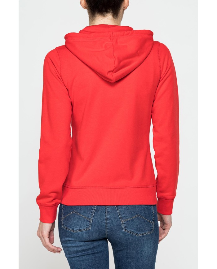 FELPA FULL ZIP CON CAPPUCCIO