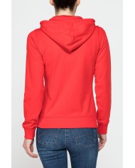 FELPA FULL ZIP CON CAPPUCCIO