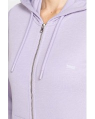FELPA FULL ZIP CON CAPPUCCIO