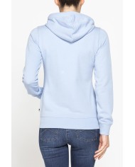 FELPA FULL ZIP CON CAPPUCCIO