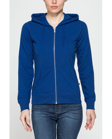 FELPA FULL ZIP CON CAPPUCCIO
