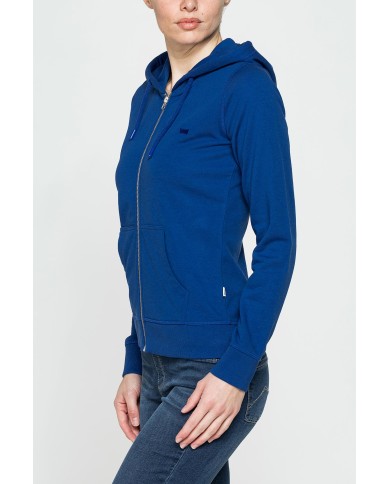 FELPA FULL ZIP CON CAPPUCCIO