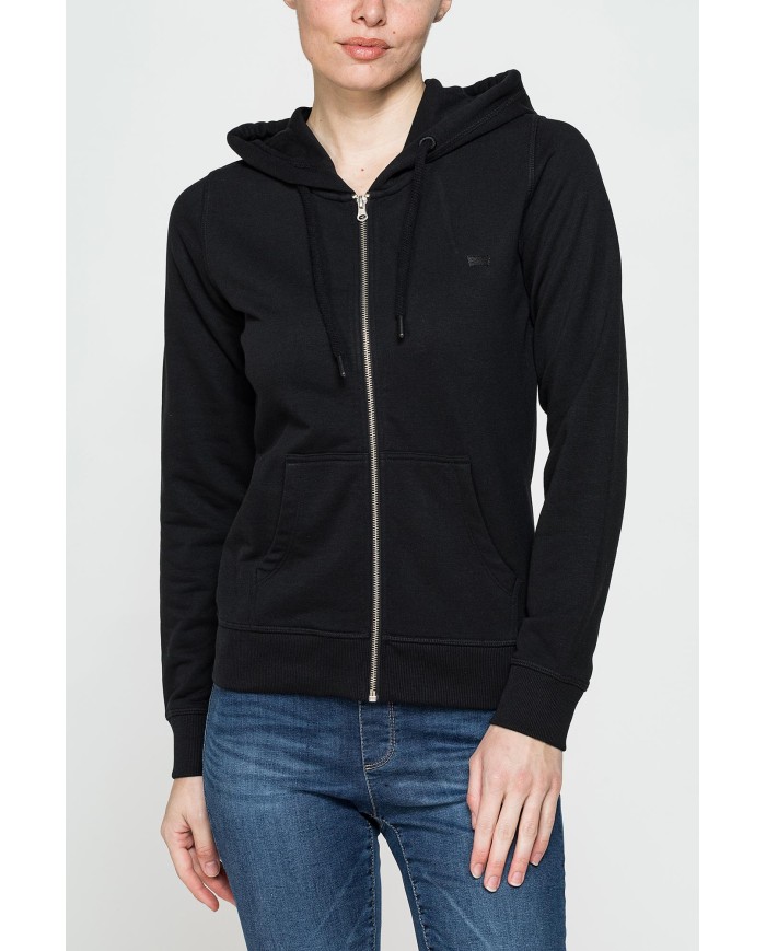 FELPA FULL ZIP CON CAPPUCCIO