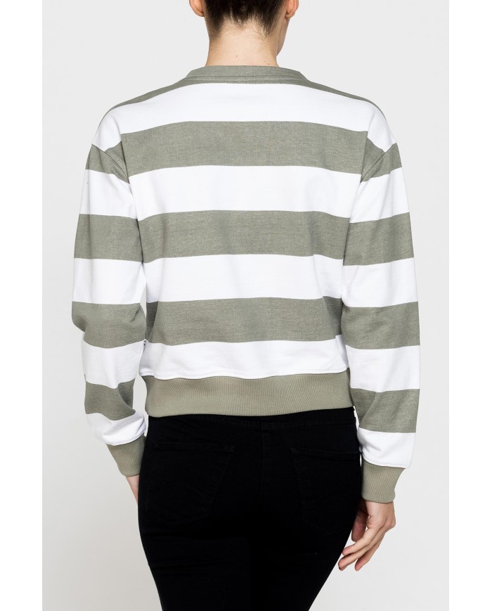 FELPA SCOLLO A V IN FRENCH TERRY COMFORT FIT