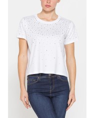 T-SHIRT CON APPLICAZIONI COMFORT FIT