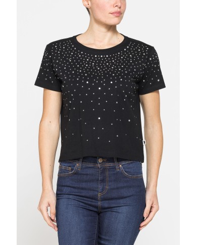 T-SHIRT CON APPLICAZIONI COMFORT FIT