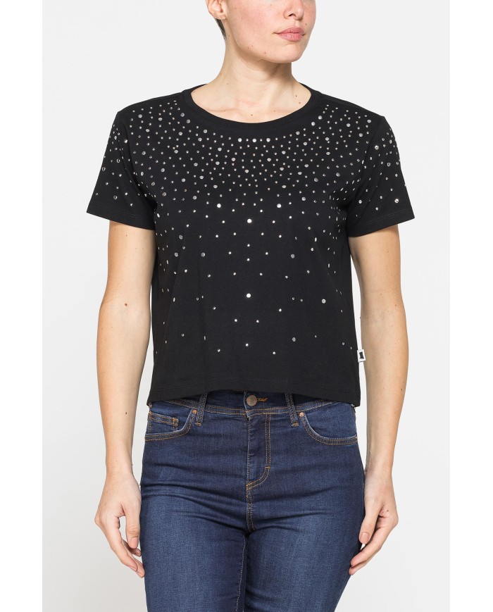 T-SHIRT CON APPLICAZIONI COMFORT FIT