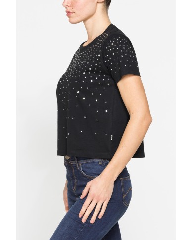 T-SHIRT CON APPLICAZIONI COMFORT FIT