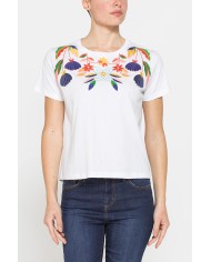 T-SHIRT CON APPLICAZIONI COMFORT FIT