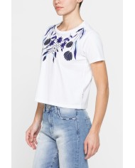 T-SHIRT CON APPLICAZIONI COMFORT FIT