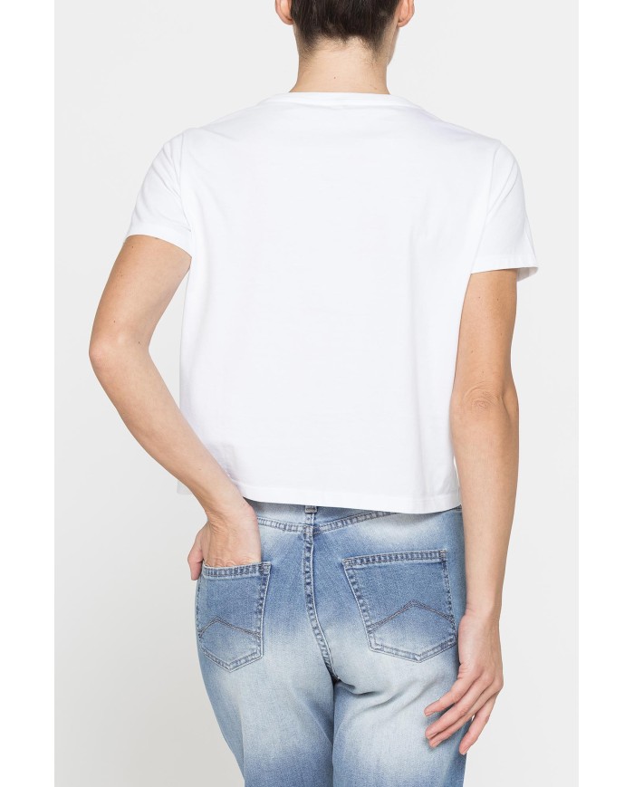 T-SHIRT CON APPLICAZIONI COMFORT FIT