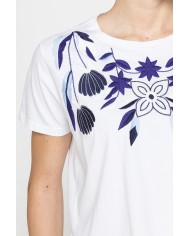 T-SHIRT CON APPLICAZIONI COMFORT FIT