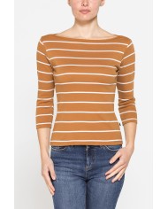 T-SHIRT IN COTONE PESANTE CON MANICA 3/4 T-SHIRT IN COTONE PESANTE CON MANICA 3/4
