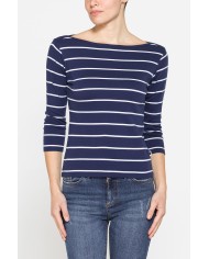 T-SHIRT IN COTONE PESANTE CON MANICA 3/4 T-SHIRT IN COTONE PESANTE CON MANICA 3/4