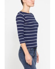 T-SHIRT IN COTONE PESANTE CON MANICA 3/4 T-SHIRT IN COTONE PESANTE CON MANICA 3/4