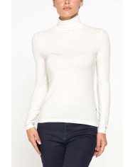 T-SHIRT MANICA LUNGA CON COLLO ALTO