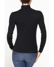 T-SHIRT MANICA LUNGA CON COLLO ALTO