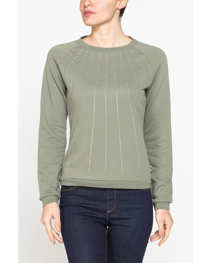 FELPA IN FRENCH TERRY GIROCOLLO