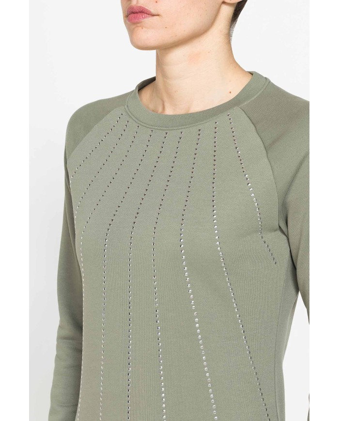 FELPA IN FRENCH TERRY GIROCOLLO