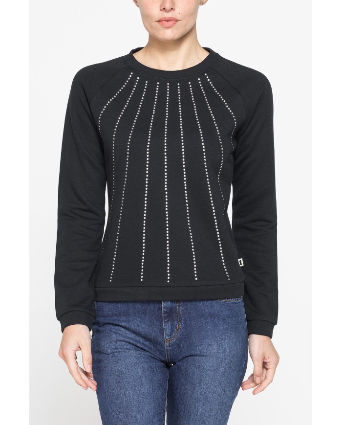 FELPA IN FRENCH TERRY GIROCOLLO