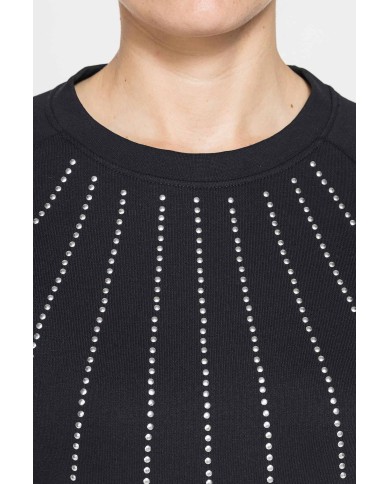 FELPA IN FRENCH TERRY GIROCOLLO